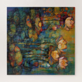 Lotus en Waterlelies Puzzel (Horizontaal)