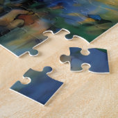 Lotus en Waterlelies Puzzel (Zijkant)