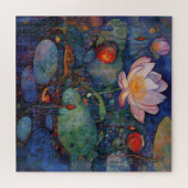 Lotus en Waterlelies Puzzel (Horizontaal)