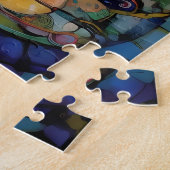Lotus en Waterlelies Puzzel (Zijkant)