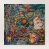 Lotus en Waterlelies Puzzel (Horizontaal)