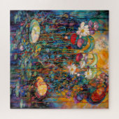 Lotus en Waterlelies Puzzel (Horizontaal)