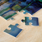 Lotus en Waterlelies Puzzel (Zijkant)