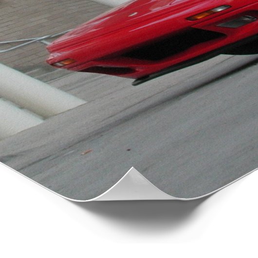 Lotus Esprit S4 Poster (Hoek)