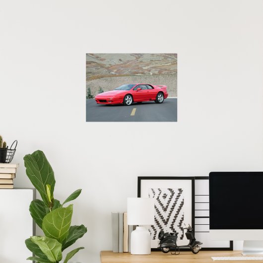 Lotus Esprit S4S Poster (Thuiskantoor)