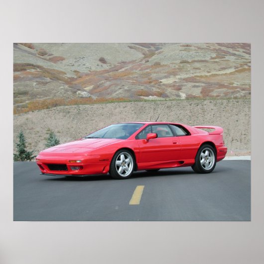 Lotus Esprit S4S Poster (Voorkant)