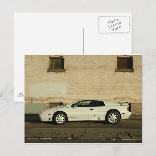 Lotus Esprit SE Briefkaart (Voorkant / Achterkant)