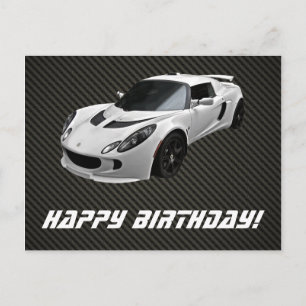  Lotus Exige S Birthday-kaart Briefkaart