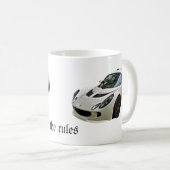 Lotus Exige - Verander de regels Koffiemok (Voorkant rechts)