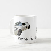 Lotus Exige - Verander de regels Koffiemok (Voorkant links)