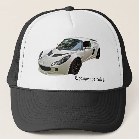 Lotus Exige - verander de regels Trucker Pet (Voorkant)