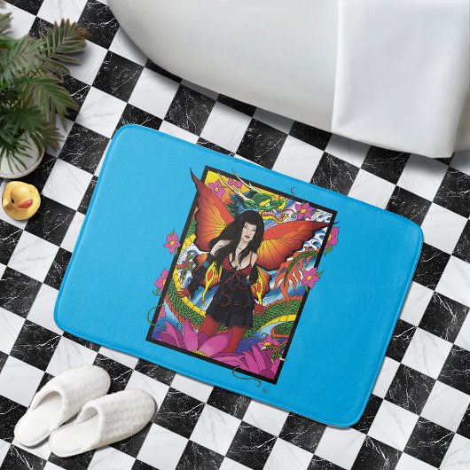 Lotus Fairy Chinese Waterdraak Badmat