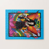Lotus Fairy Chinese Waterdraak Legpuzzel (Horizontaal)