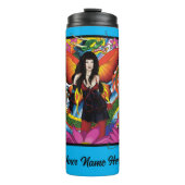 Lotus Fairy Chinese Waterdraak Thermosbeker (Voorkant)