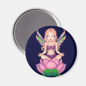 "Lotus Fairy" Magneet (Voorkant / Achterkant)
