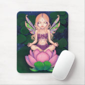 "Lotus Fairy" Mousepad Muismat (Met muis)