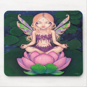 "Lotus Fairy" Mousepad Muismat