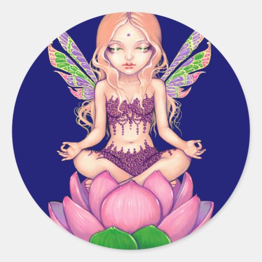 "Lotus Fairy" Sticker (Voorkant)