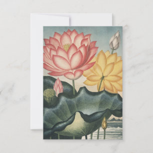 Lotus Fine Art Bedankkaart