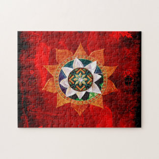 Lotus Fire Weave Legpuzzel
