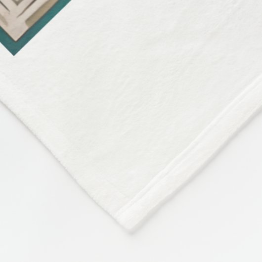 lotus fleece deken (Hoek)