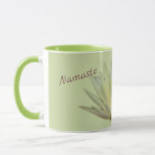 Lotus Floral Waterlelie Botanische Namaste Pastel Mok (Links)