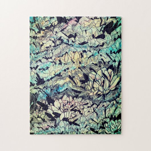 Lotus Flow - hersenbreker Puzzle! Legpuzzel (Verticaal)