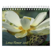 Lotus Flower 2008 Kalender (Hoes)