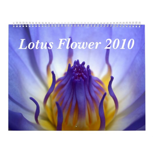 Lotus Flower 2010 Kalender (Hoes)