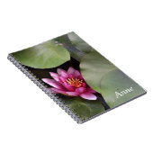 Lotus flower - Aangepaste naam Notitieboek (Rechterzijde)