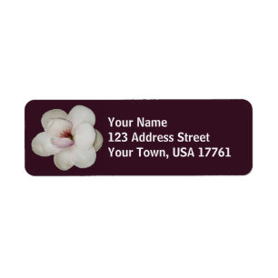Lotus Flower Adresetiketten Etiket