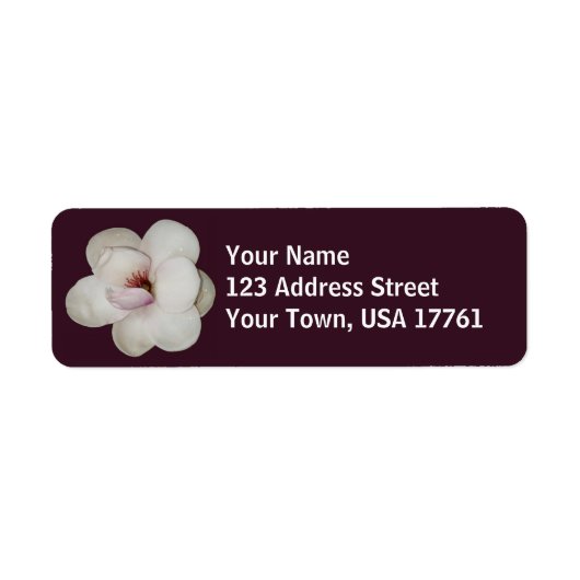Lotus Flower Adresetiketten Etiket (Voorkant)