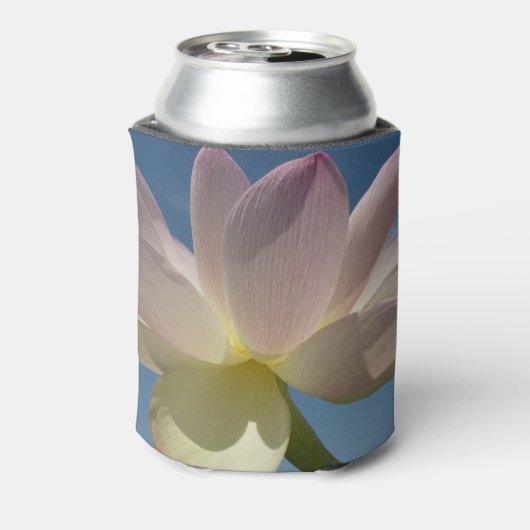 Lotus Flower and Blue Sky II Blikjeskoeler (Blikje Achterkant)