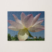 Lotus Flower and Blue Sky II Legpuzzel (Horizontaal)