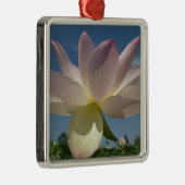 Lotus Flower and Blue Sky II Metalen Ornament (Rechts)