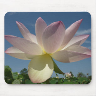 Lotus Flower and Blue Sky II Muismat