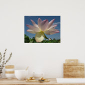 Lotus Flower and Blue Sky II Poster (Keuken)