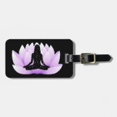 Lotus Flower Bagagelabel (Voorkant horizontaal)