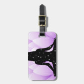 Lotus Flower Bagagelabel (Voorkant verticaal)