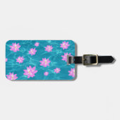 Lotus Flower Bagagelabel (Voorkant horizontaal)