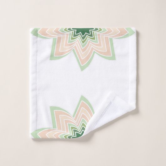 Lotus Flower Bath-handdoekset Bad Handdoek (Wasdoekje)