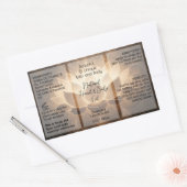 Lotus Flower Bottle Label 4oz Oil Dropper Product (Envelop)