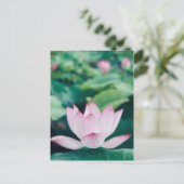 Lotus Flower Briefkaart (Staand voorkant)