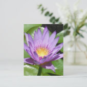 Lotus Flower Briefkaart (Staand voorkant)