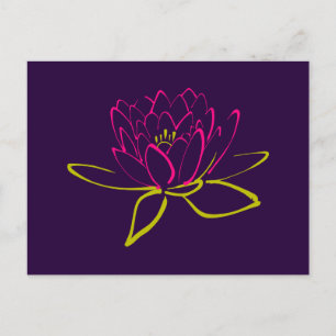 Lotus Flower Briefkaart
