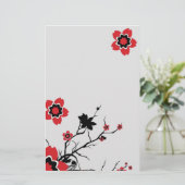 Lotus Flower Briefpapier (Staand voorkant)