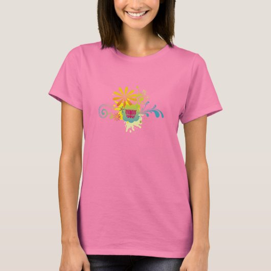 Lotus Flower Burst T-shirt (Voorkant)
