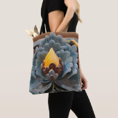 Lotus Flower Canvas tas (Dichtbij)