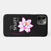 LOTUS Flower Case-Mate iPhone Case (Achterkant (horizontaal))