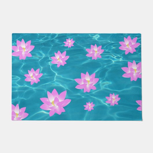 Lotus Flower Deurmat (Voorkant)